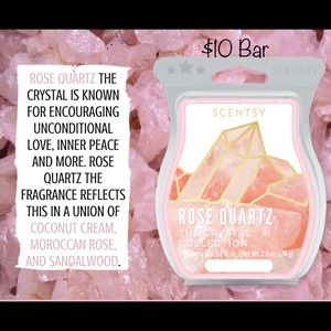 Scentsy Rose Quartz scented Bar